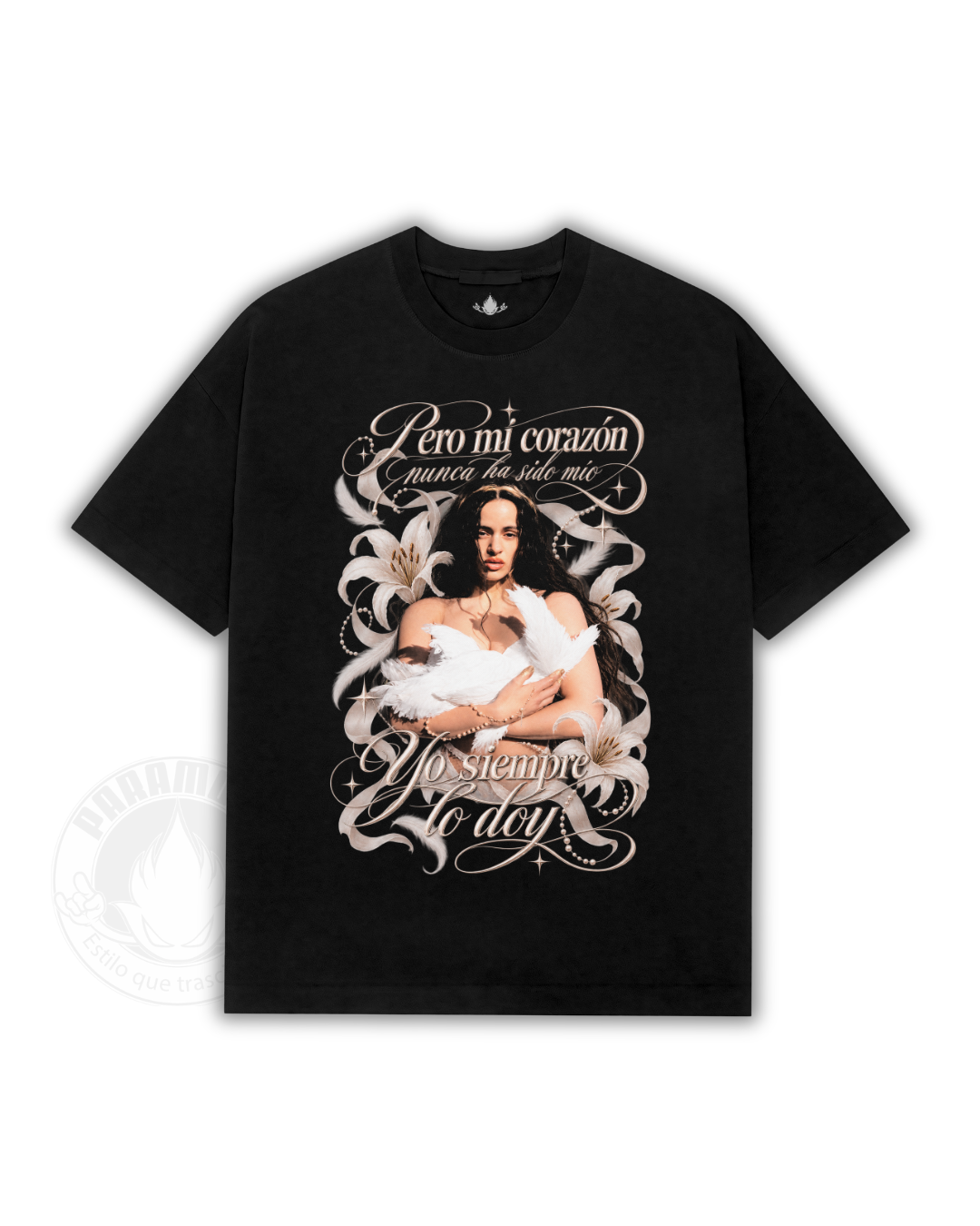 Playera Rosalía Lux World Tour 2026 Reliquia Mod08