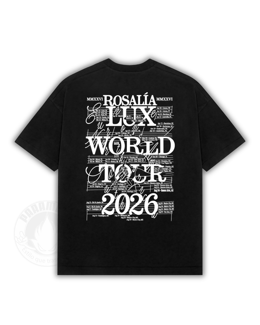 Playera Rosalía Lux World Tour 2026 Mod09