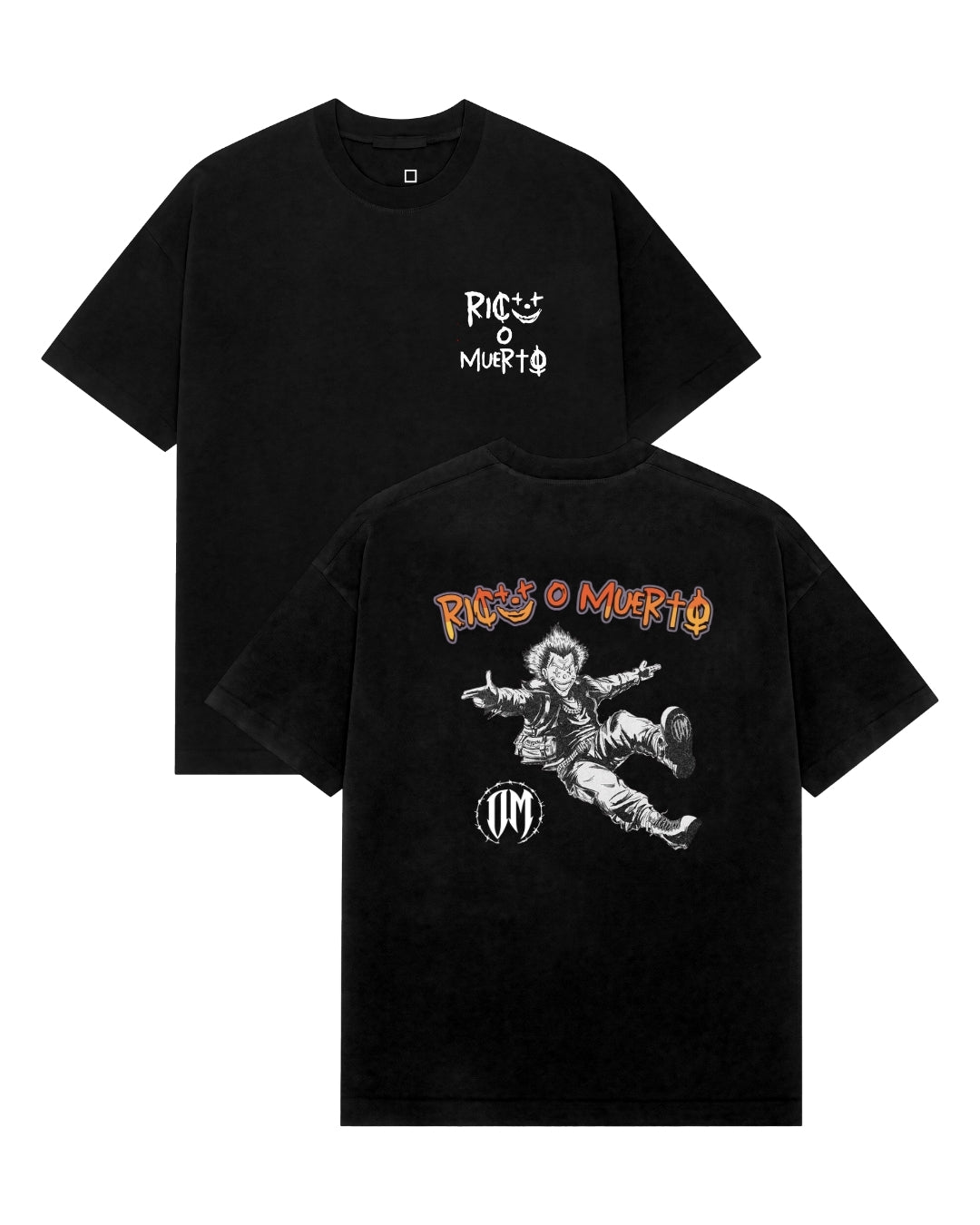 Playera Oscar Maydon Modelo 4 Rico O Muerto Tour
