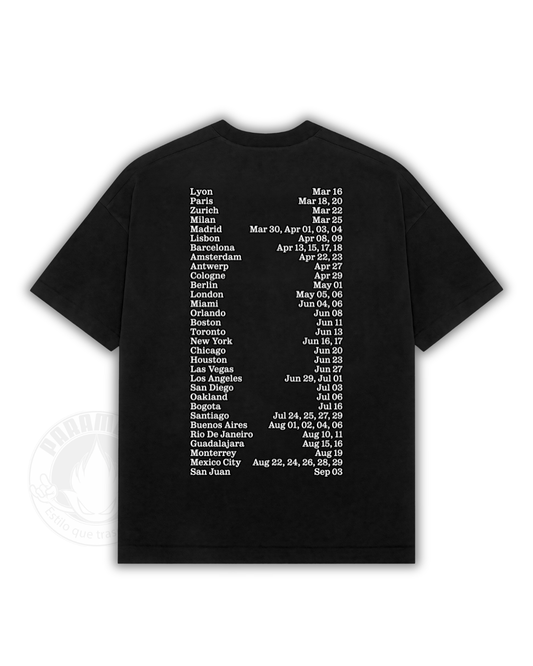 Playera Rosalía Lux World Tour 2026 Fechas