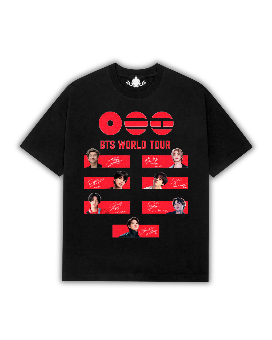 Playera BTS World Tour Arirang 2026 Mod 12