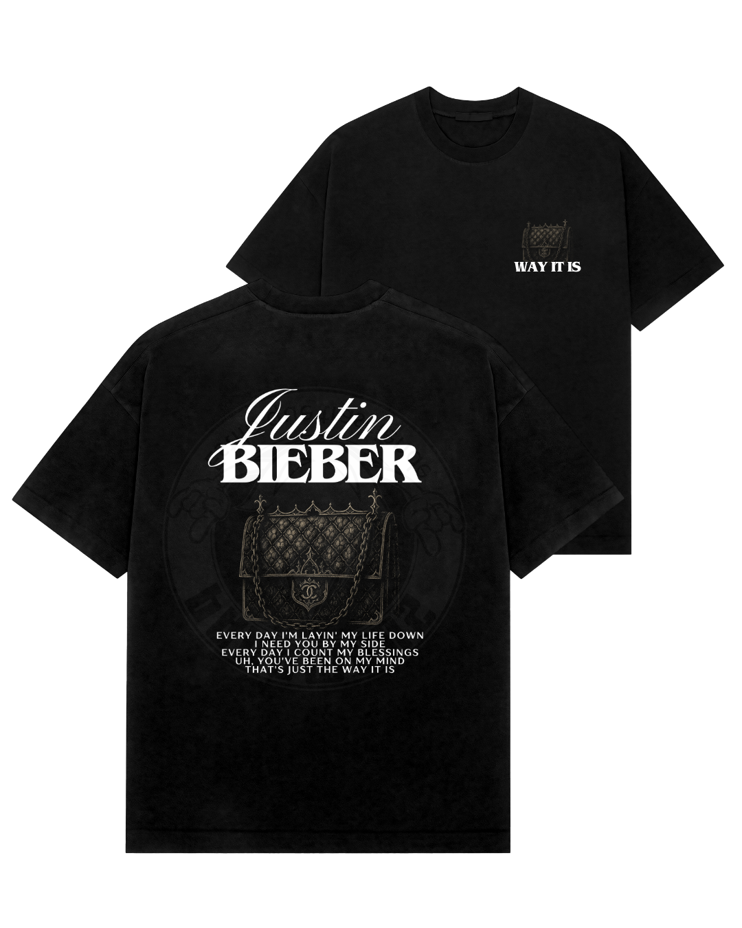 Playera Justin Bieber Way It Is Jb Beliebers Doble Estam