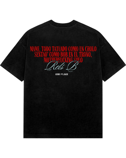 Playera Rels B King Flakk Letra A New Star Tour
