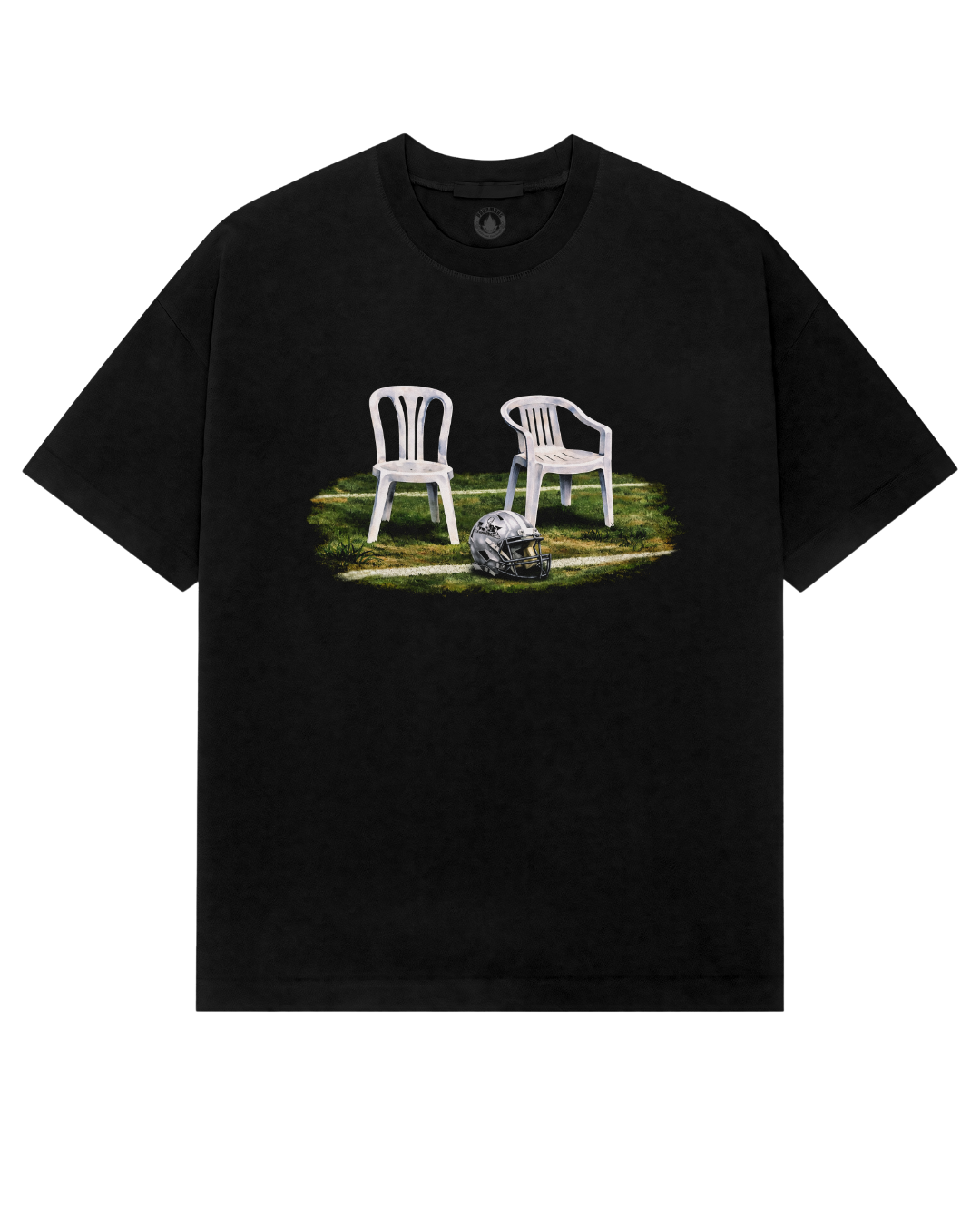 Playera Bad Bunny Super Tazon Sillas NFL