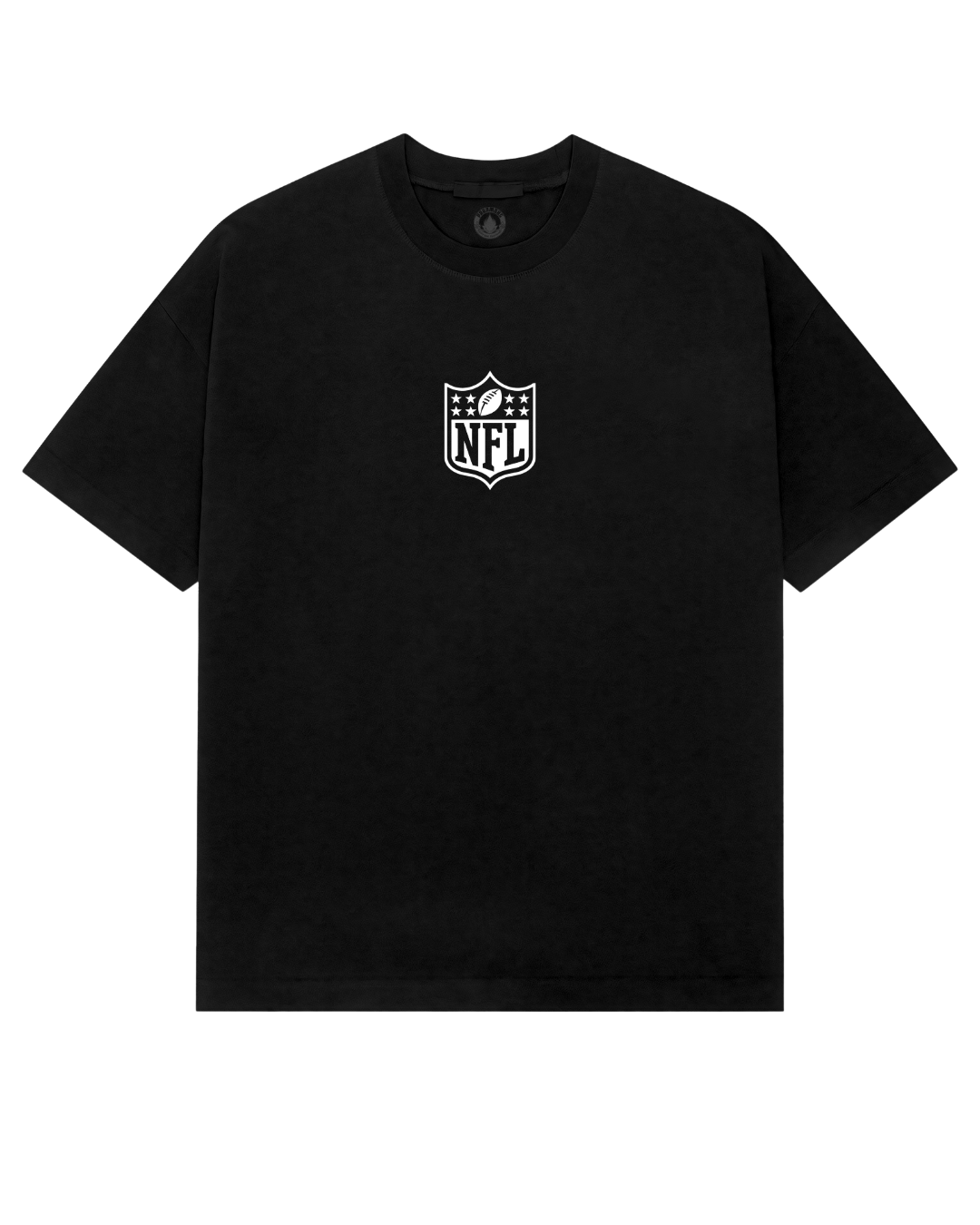 Playera Bad Bunny Super Tazon Cascos NFL