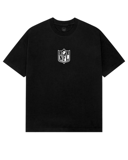 Playera Bad Bunny Super Tazon Cascos NFL