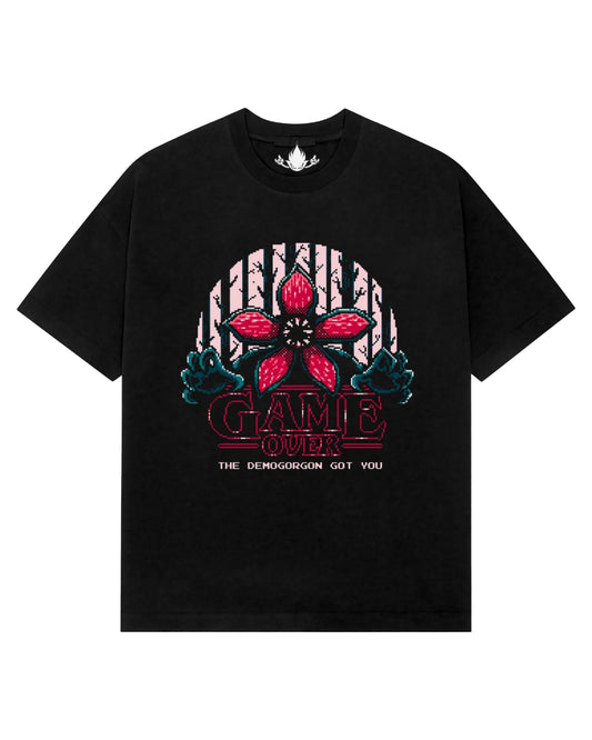 Playera Manga Stranger Game Over