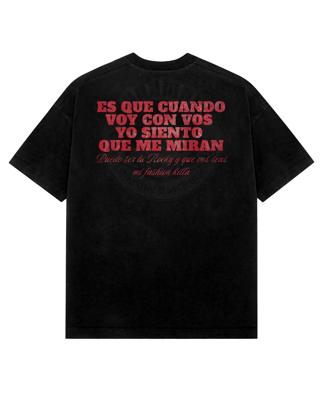Playera Duki Ameri Tour Modelo 14 Si Te Sentis Sola Letra