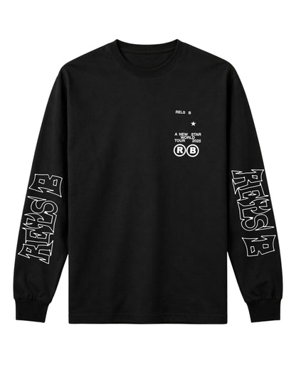 Playera Rels b a A New Star Tour Manga larga