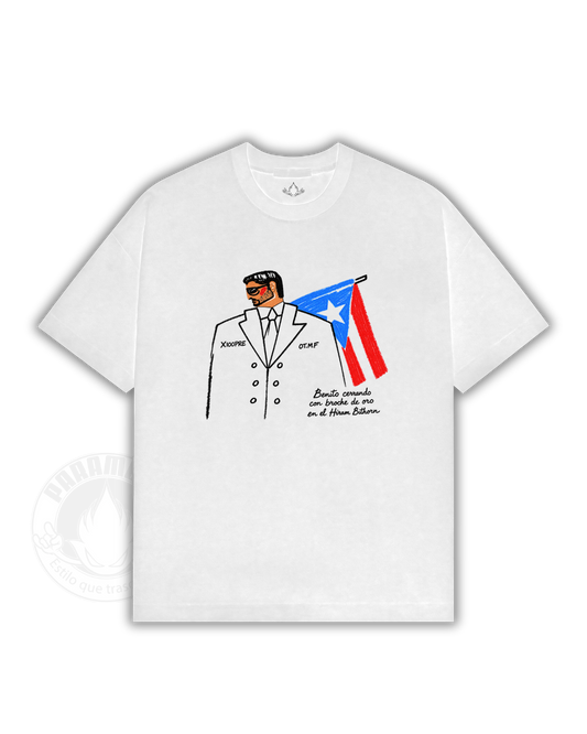 Playera Bad Bunny DTMF Benito Cerrando en PR