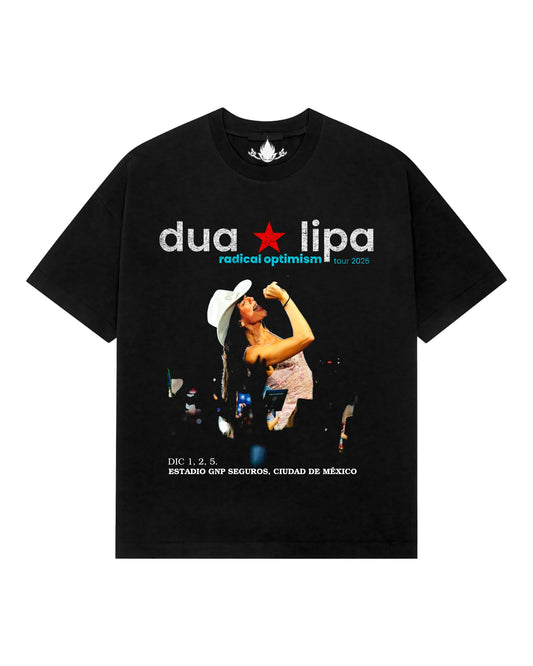Playera Dua Lipa Radical Optimism Tour Latam Mx 2025
