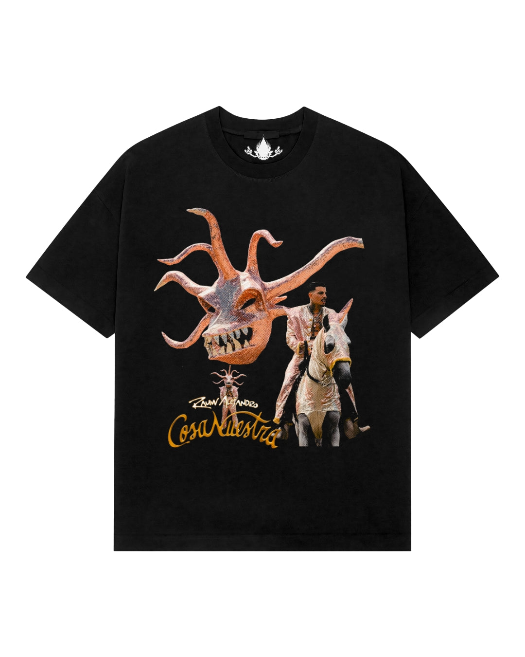 Playera Rauw Alejandro Cosa Nuestra Tour 2025 Mod6 Vejigante