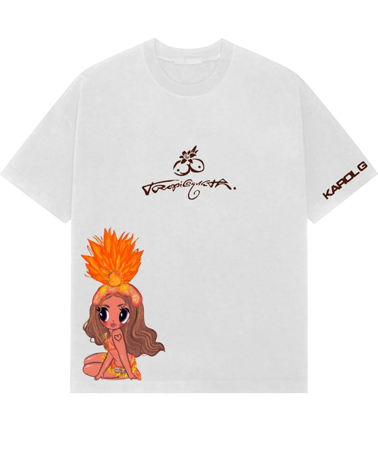 Playera Karol G Tropicoqueta Album Kg Latinas Forever