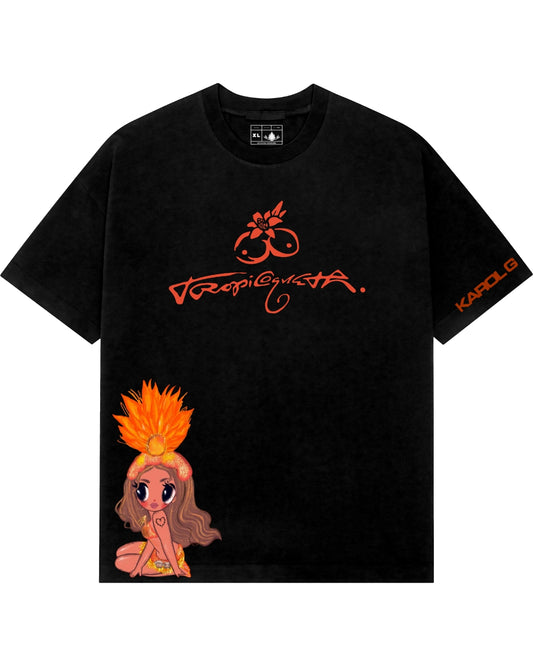 Playera Karol G Tropicoqueta Album Kg Latinas Forever