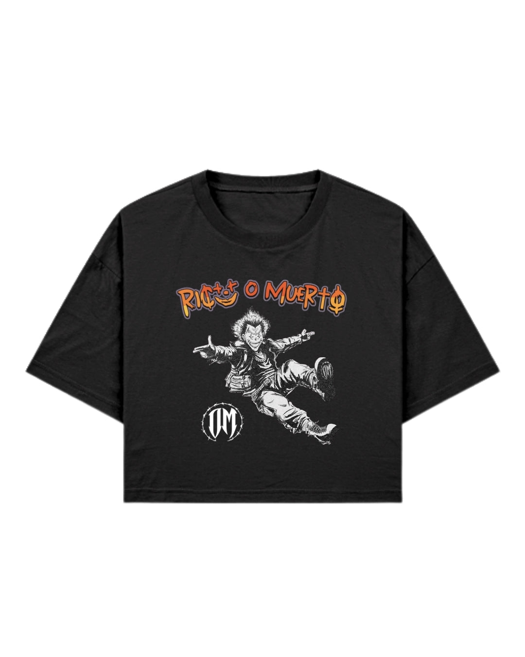 Crop Top Oscar Maydon Modelo 4.1  Rico O Muerto Tour