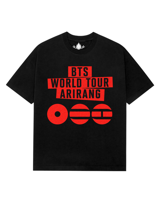 Playera BTS World Tour Arirang 2026 Mod 10