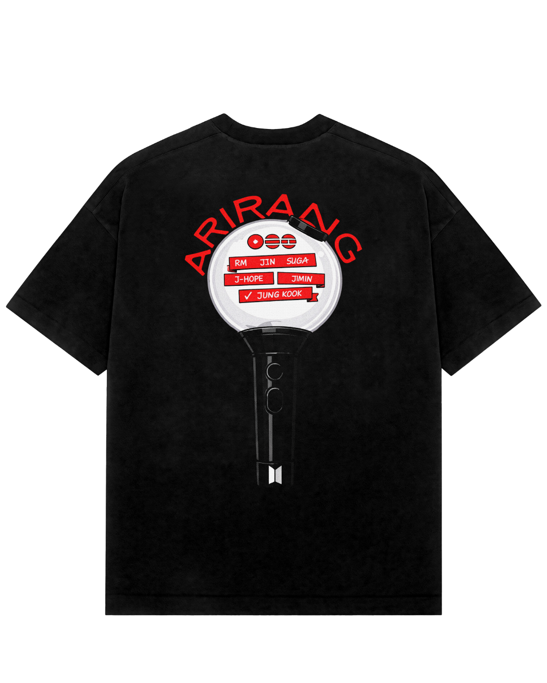 Playera BTS World Tour Arirang 2026 Mod 13
