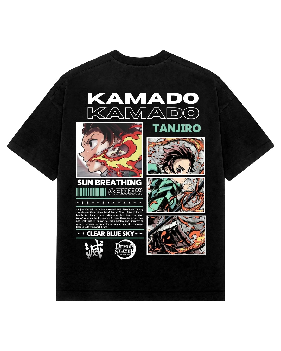 Playera Demon Slayer Tanjiro Kamado