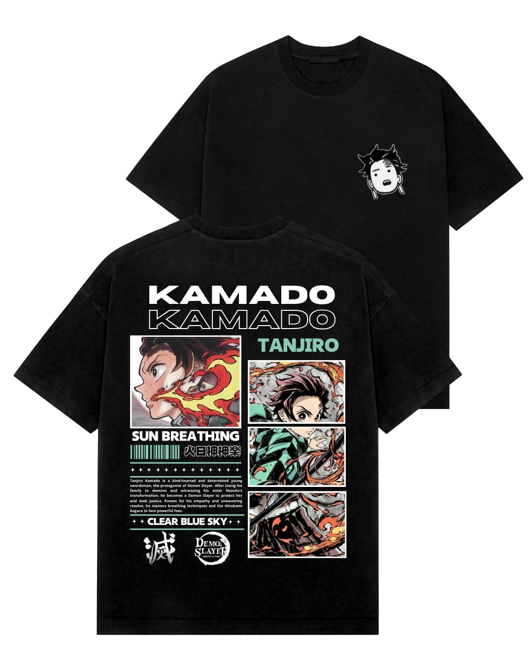 Playera Demon Slayer Tanjiro Kamado