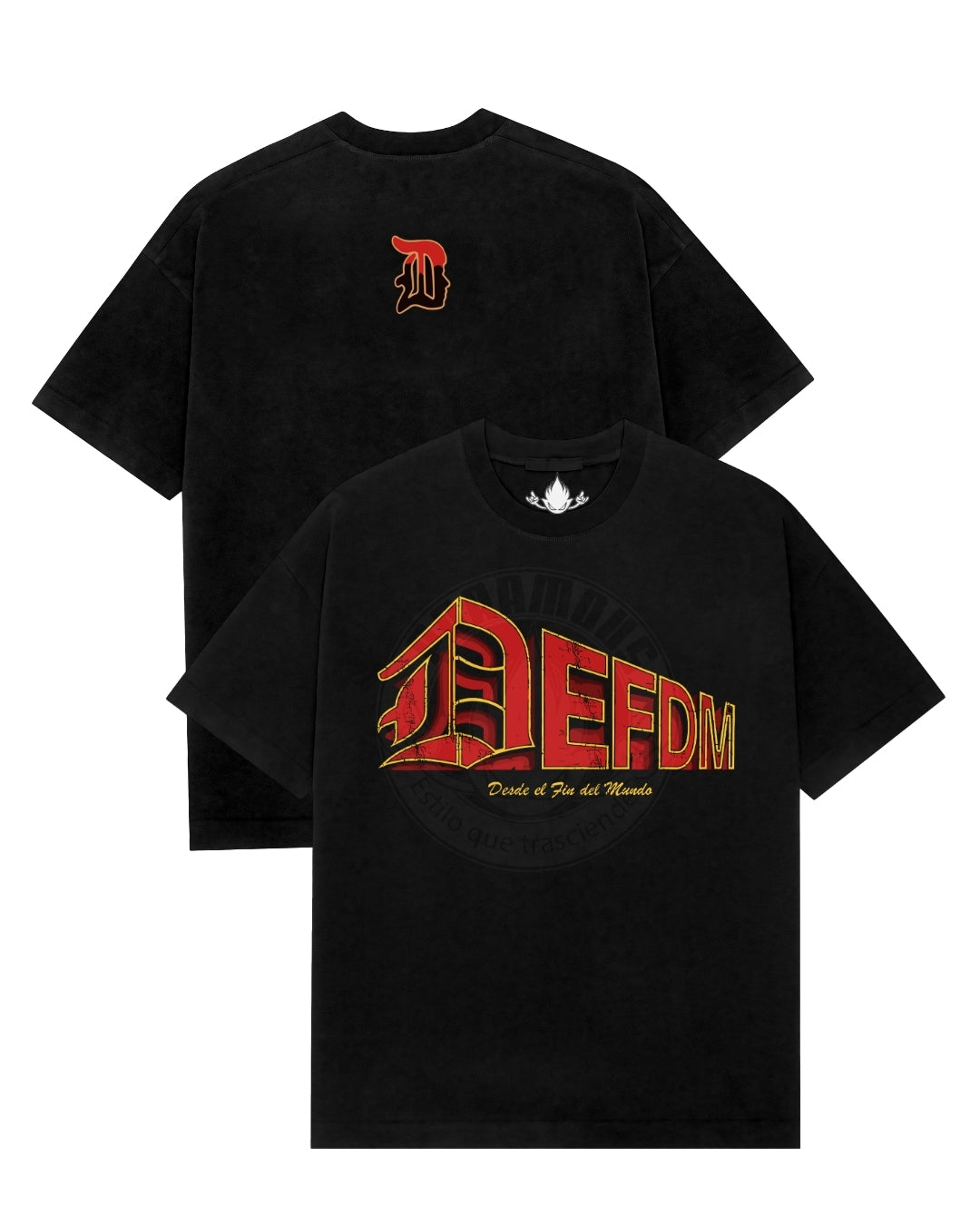 Playera Duki Desde El Fin Del Mundo Ameri Tour Global Mod7