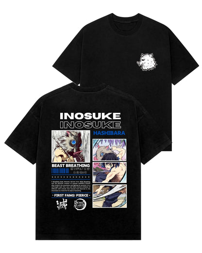 Playera Demon Slayer Inosuke Hashibara