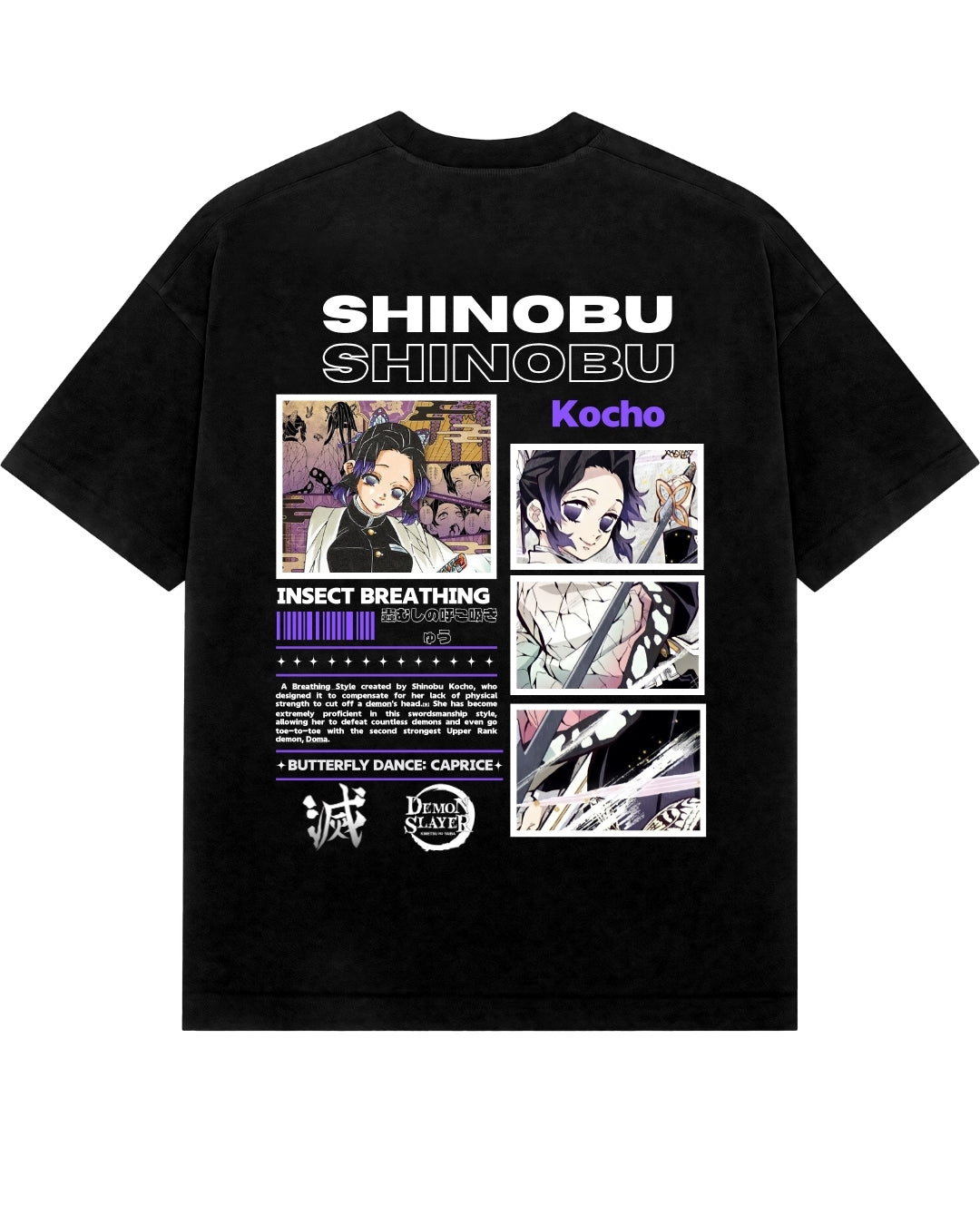 Playera Demon Slayer Shinobu Kocho