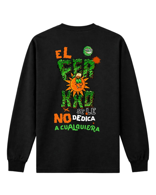 Playera manga Larga El Ferxxo No se le dedica a...