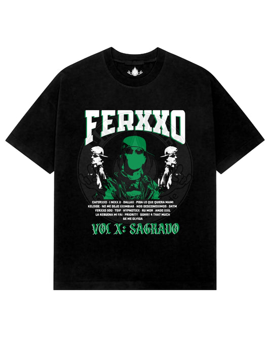 Playera Ferxxo Sagrado Vol X (Solo pecho)