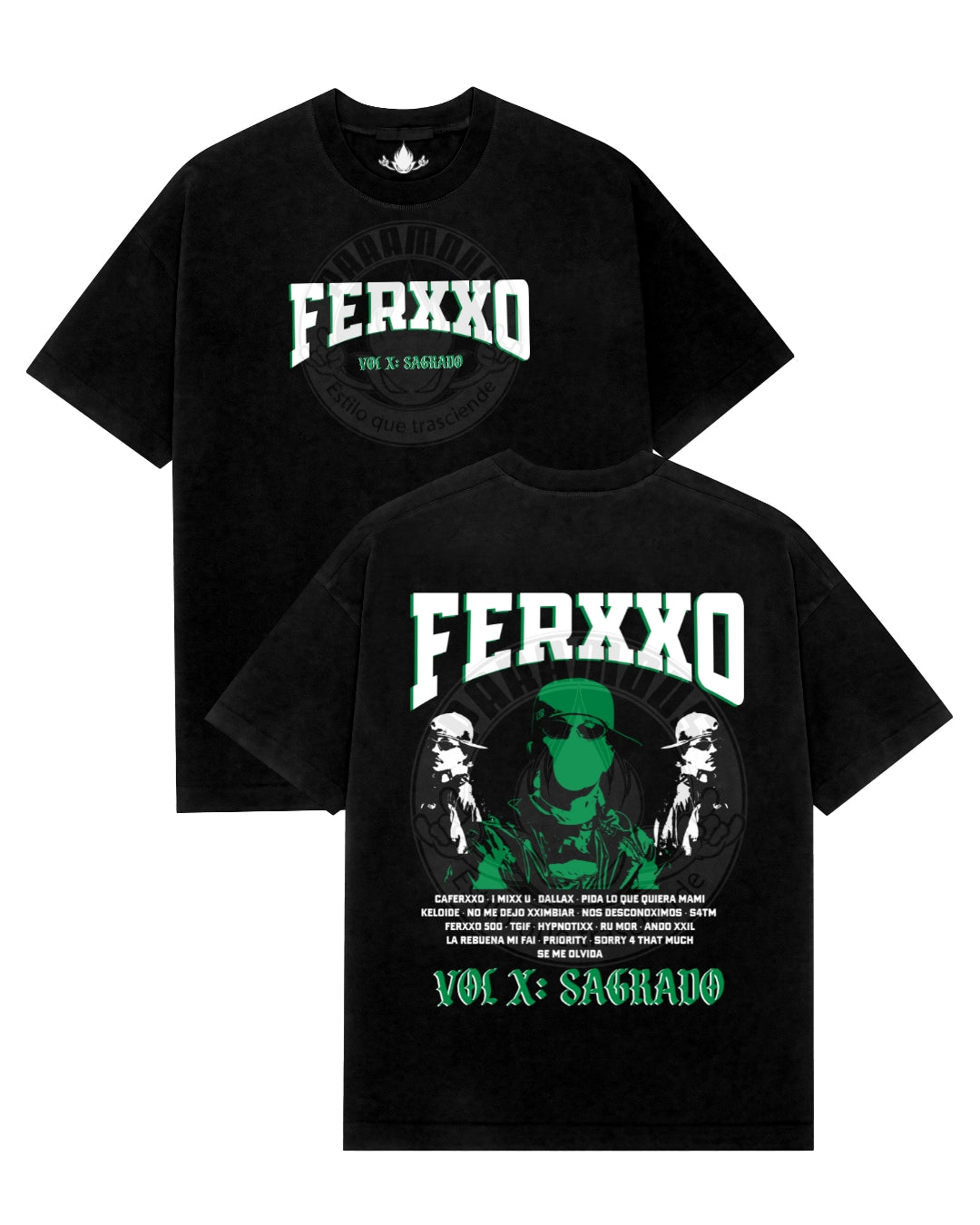 Playera Ferxxo Sagrado Vol X