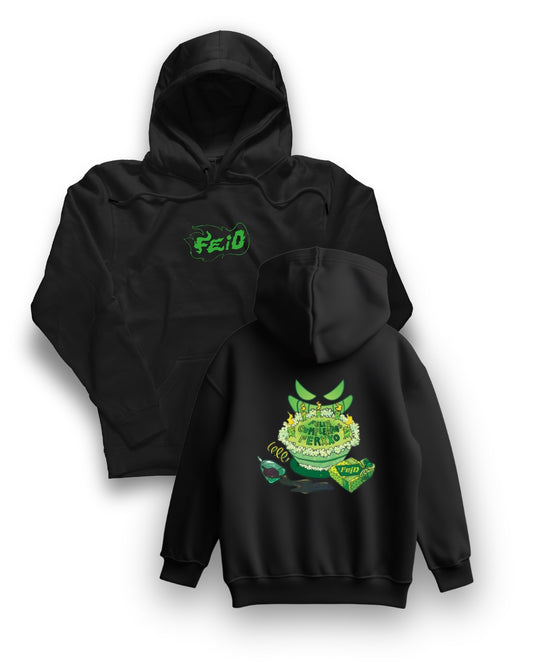 Hoodie Ferxxo Feliz Cumplaños (Pastel)