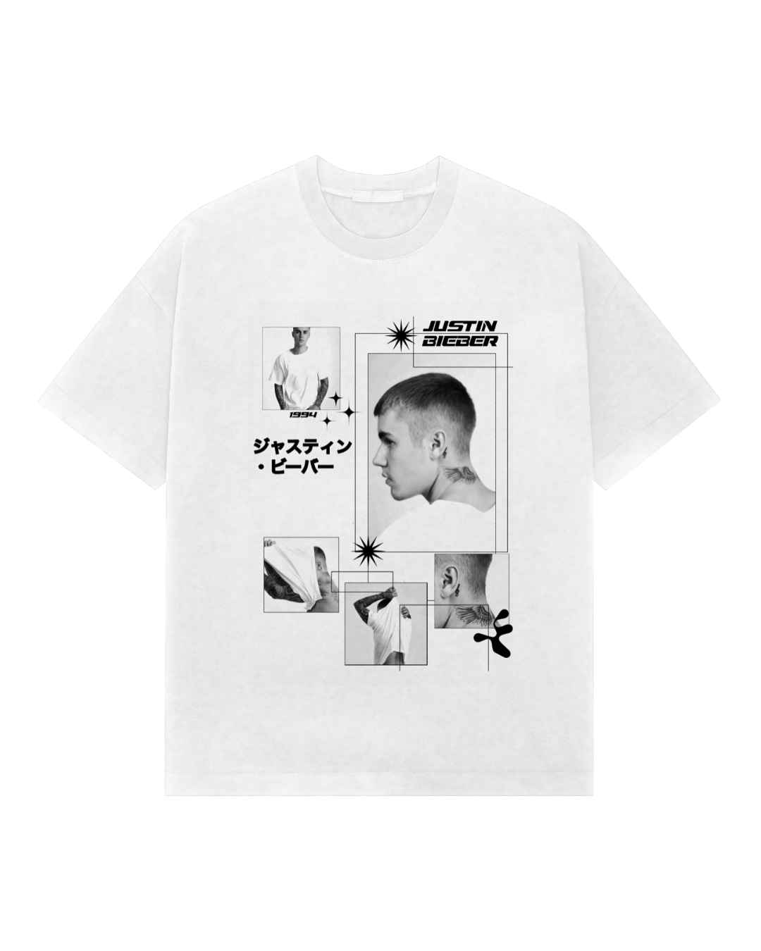 Playera Justin Bieber Modelo 13 Collage 05 Jb Beliebers