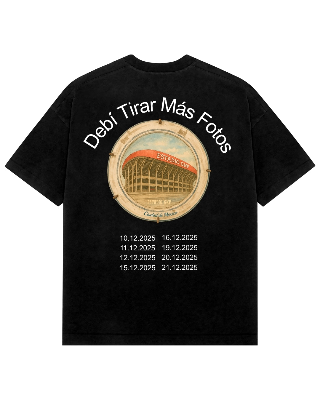 Playera Bad Bunny Debí Tirar Más Fotos Tour Fechas México