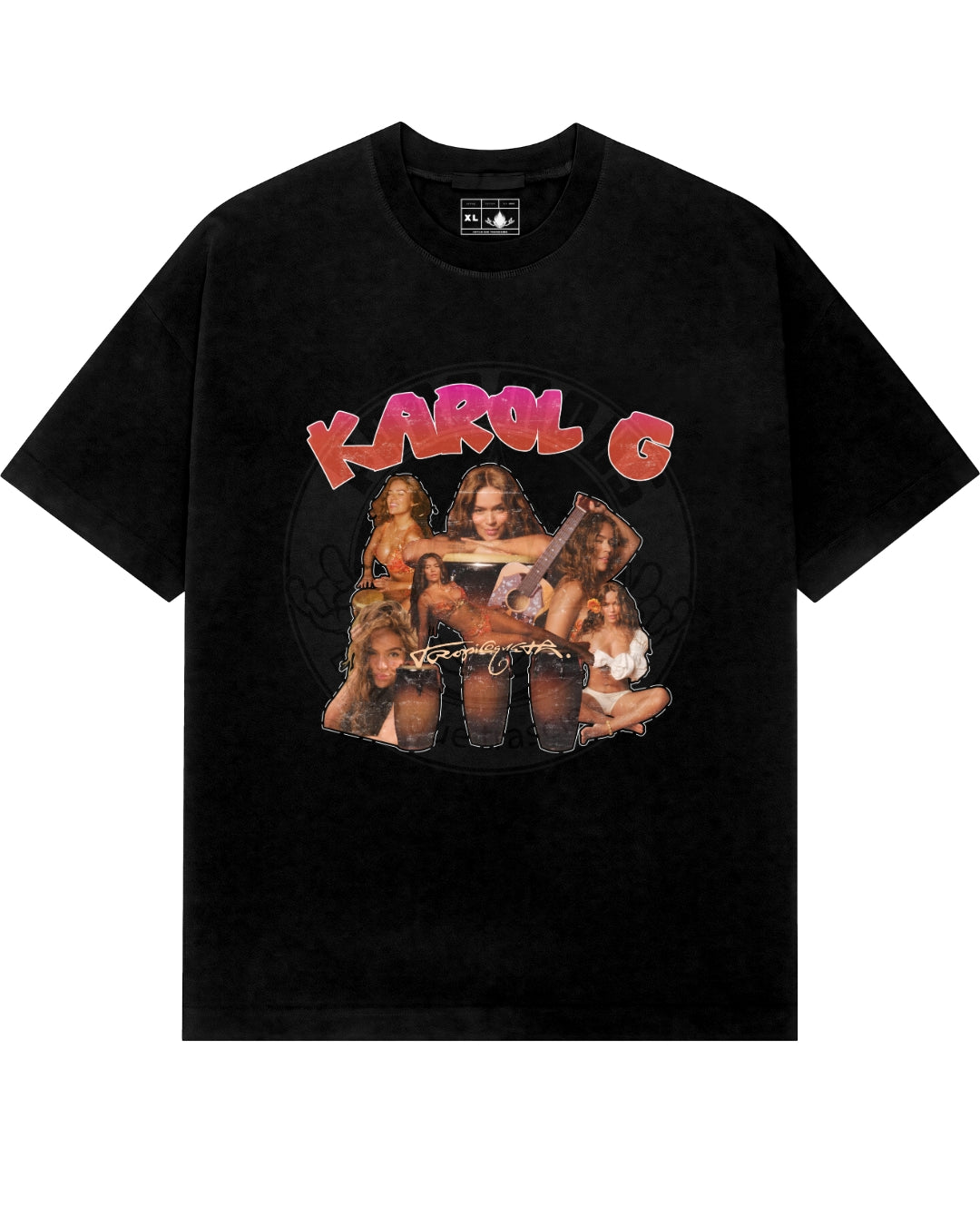 Playera Karol G Tropicoqueta Kg Nuevo Album Collage