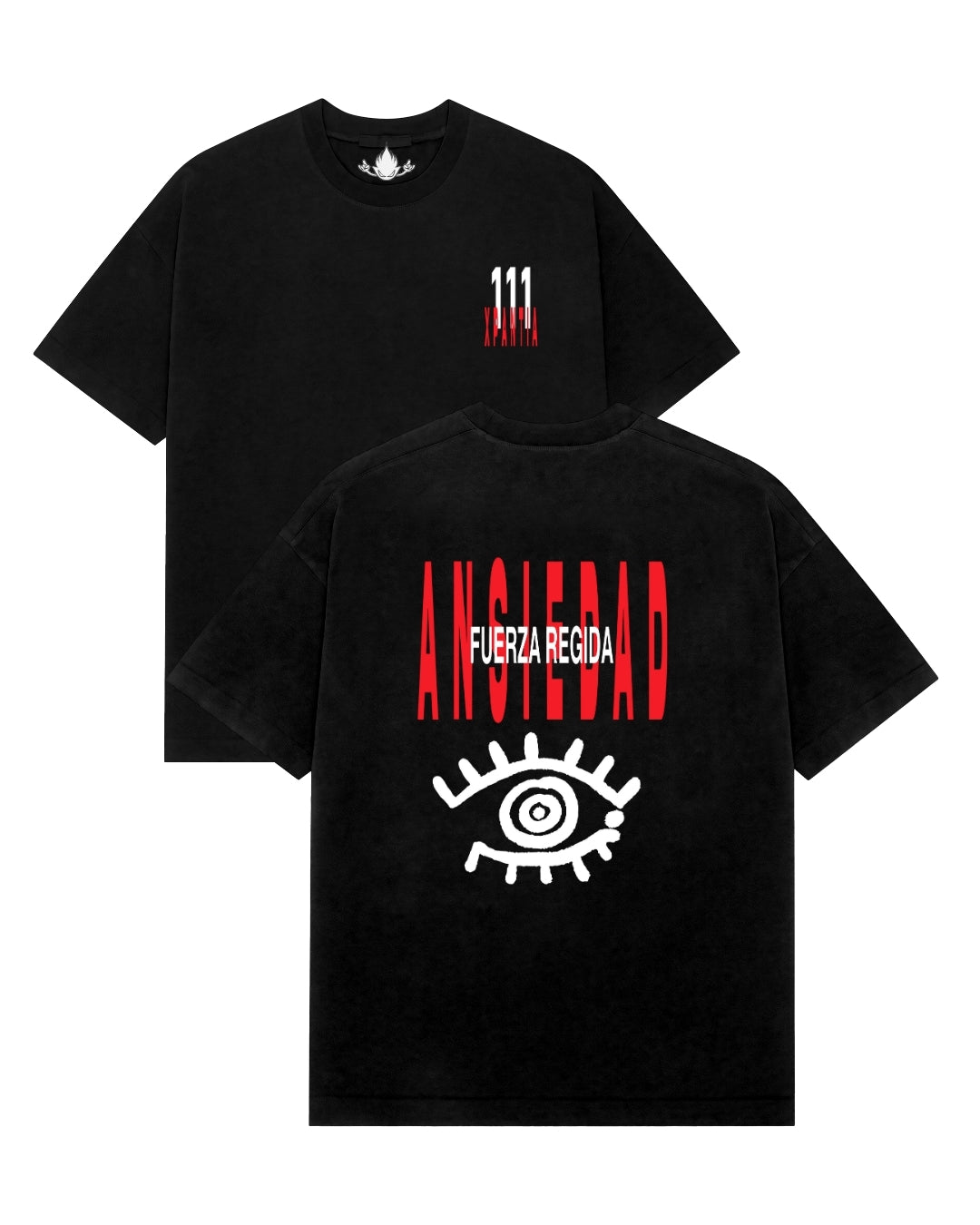 Playera Fuerza Regida Modelo 02 111xpantia Ansiedad