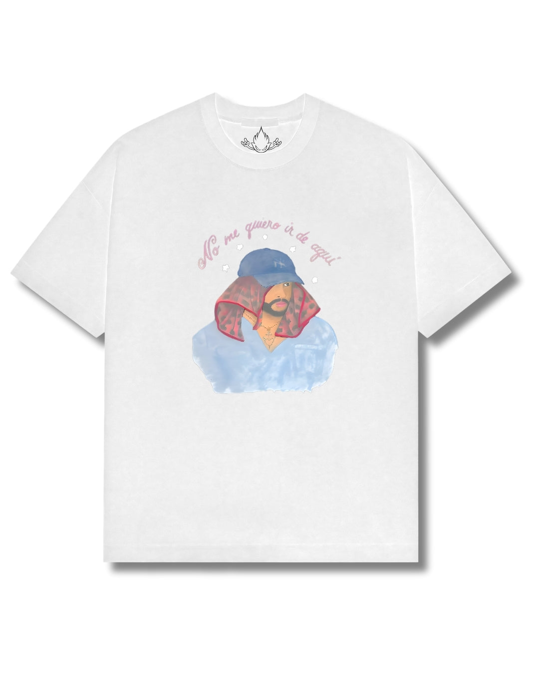 Playera Bad Bunny No me quiero ir de aquí