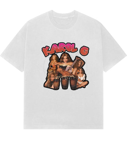 Playera Karol G Tropicoqueta Kg Nuevo Album Collage