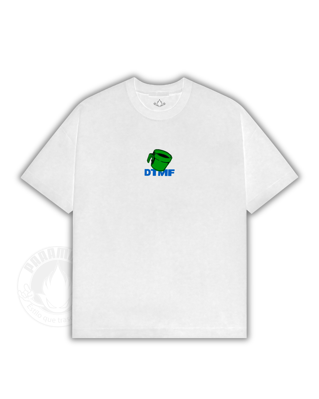 Playera Bad Bunny DTMF Café con Ron