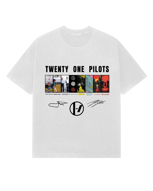 Playera Twenty One Pilots History Albums