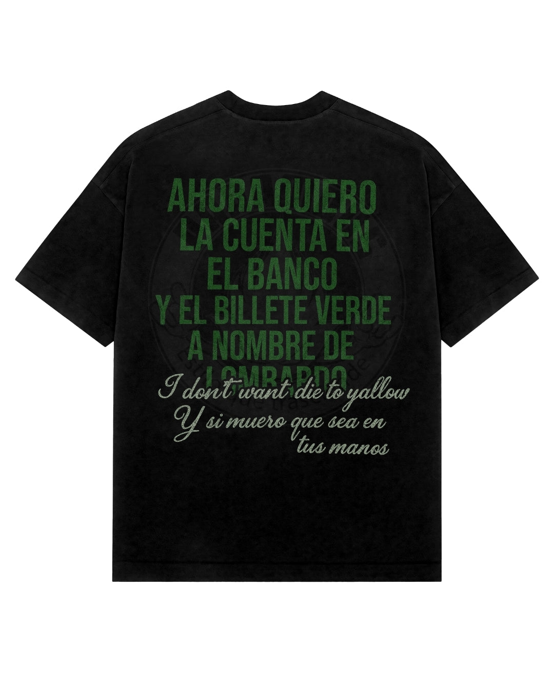 Playera Duki Mil Colores Letra Ameri Tour Global Modelo 1