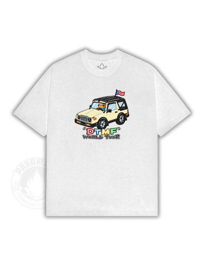 Playera Bad Bunny DTMF Fechas Tour completo