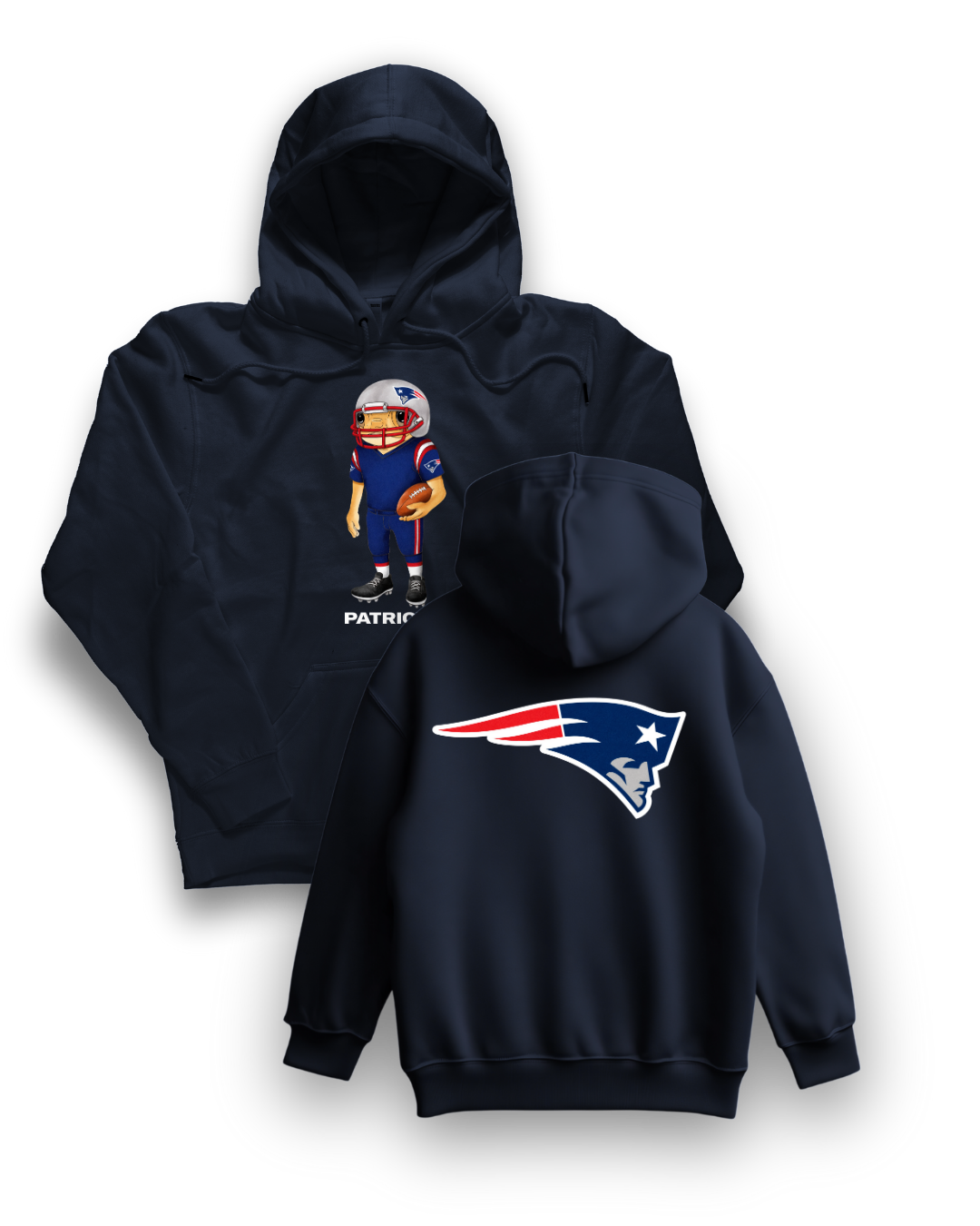 Hoodie Bad Bunny Super Tazon Patriots NFL