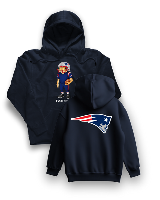 Hoodie Bad Bunny Super Tazon Patriots NFL