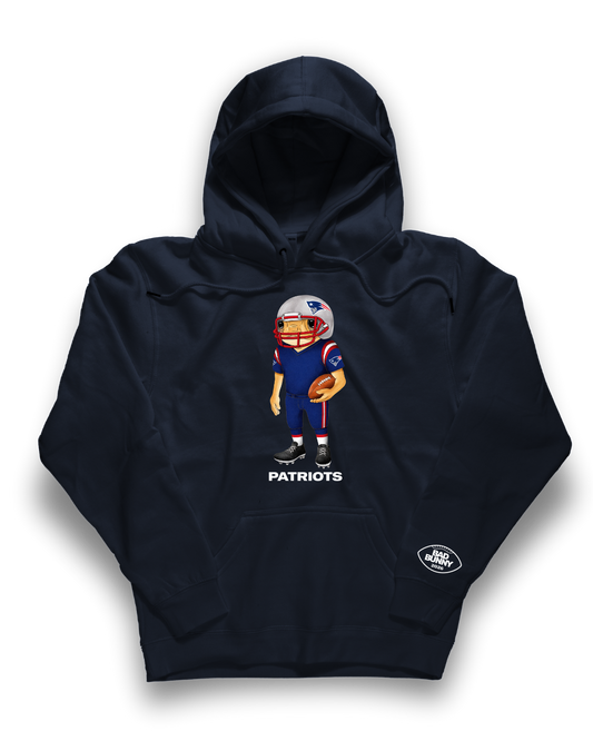 Hoodie Bad Bunny Super Tazon Patriots NFL