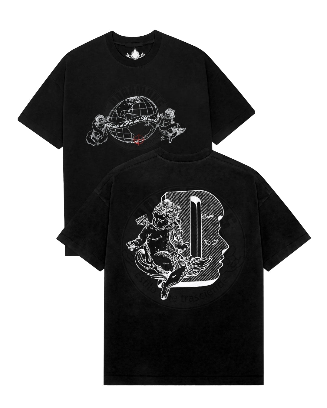 Playera Duki Querubín Ameri Tour Global Modelo 4 Duko