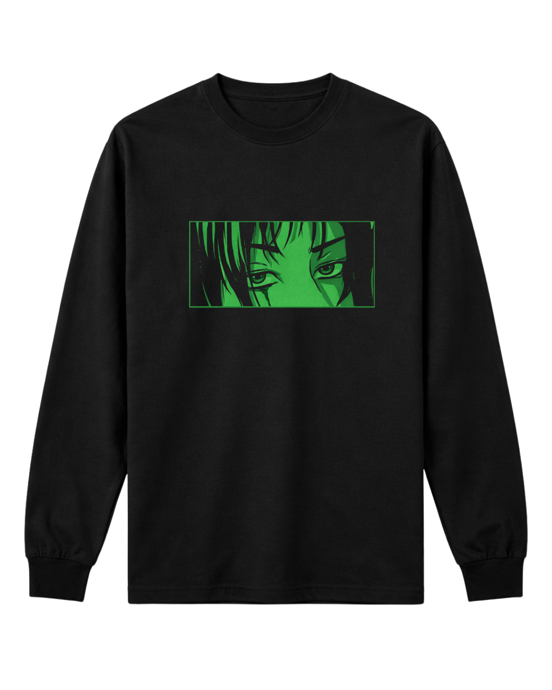 Playera manga Larga Billie Eilish Anime