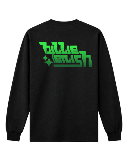 Playera manga Larga Billie Eilish Anime