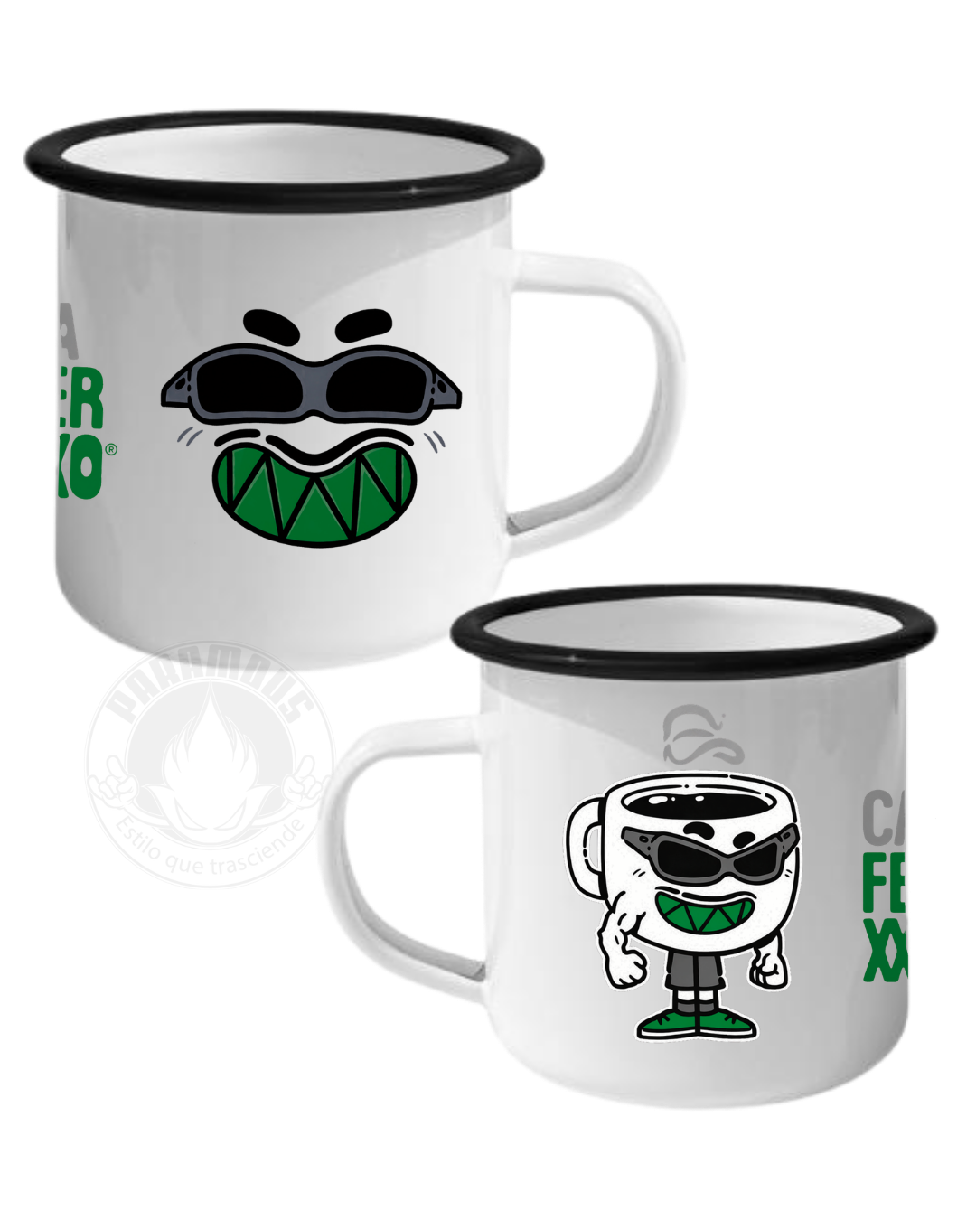 Taza Ferxxo Caferxxo Peltre Negro Edición PRO MAX