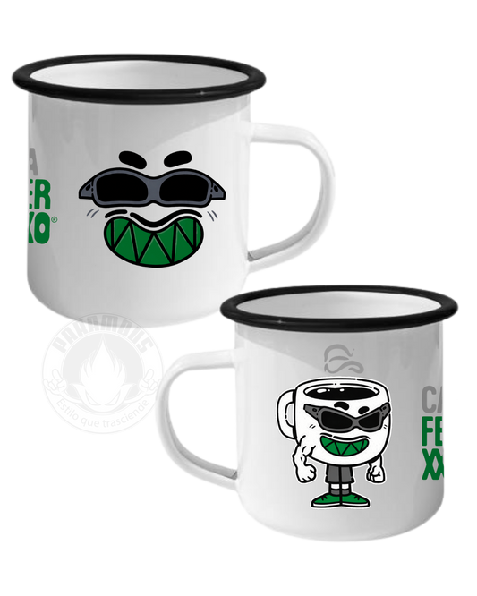 Taza Ferxxo Caferxxo Peltre Negro Edición PRO MAX