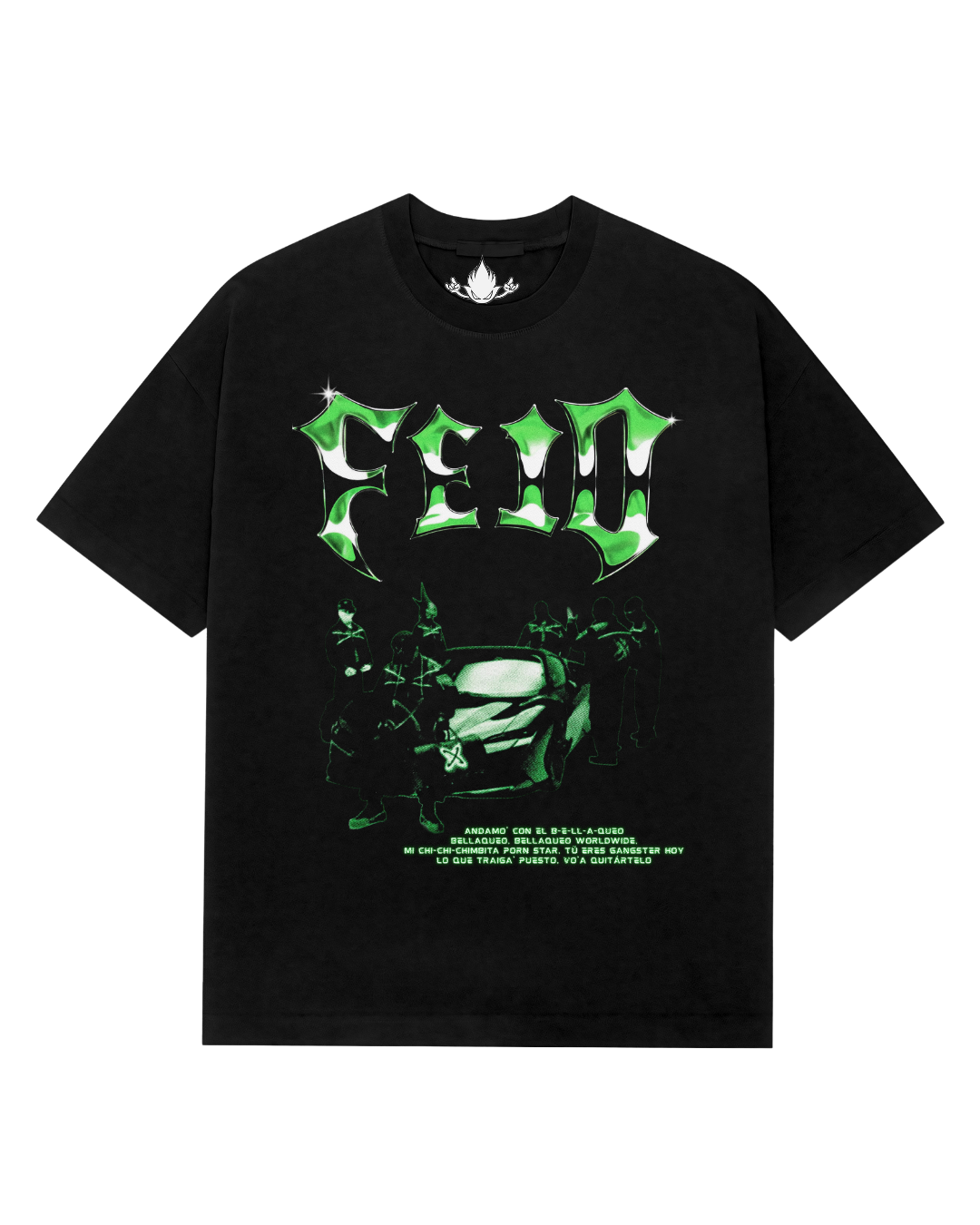 Playera Ferxxo VS Feid Trankaito