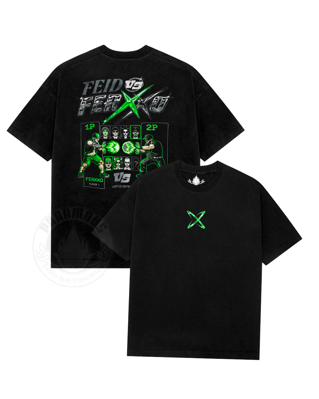 Playera Ferxxo VS Feid Edición Caferxxo Bogotá